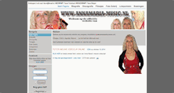 Desktop Screenshot of annamaria-music.nl