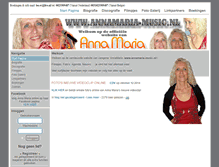 Tablet Screenshot of annamaria-music.nl